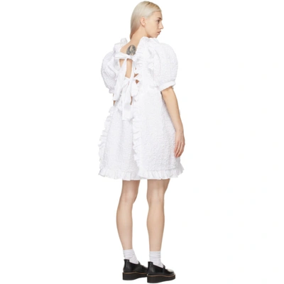 Shop Cecilie Bahnsen White Lotta Dress