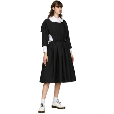 Shop Comme Des Garçons Comme Des Garçons Comme Des Garcons Comme Des Garcons Black Side Cut-out Dress In 1 Black