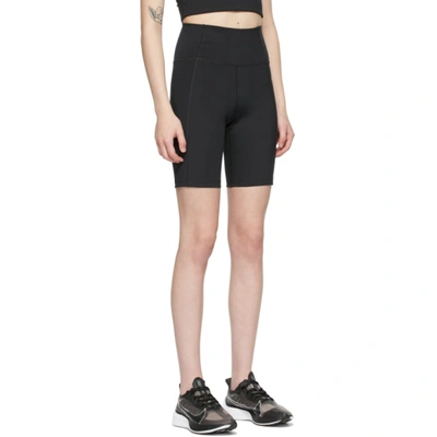 Shop Girlfriend Collective Black High-rise Bike Shorts
