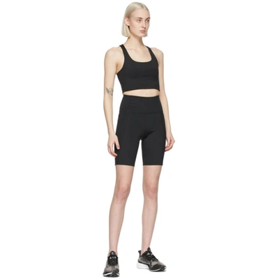 Shop Girlfriend Collective Black High-rise Bike Shorts