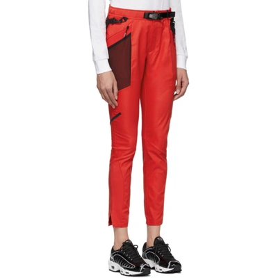 Shop Nike Red Mmw Edition Nrg X Se Lounge Pants In Uni Red