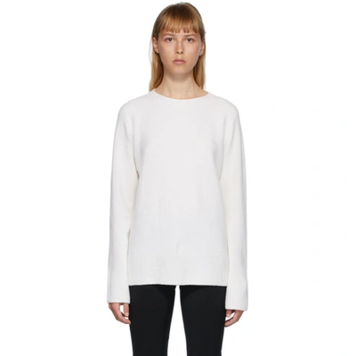 Shop The Row White Sibel Sweater In Wht White