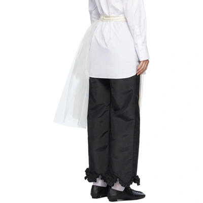 Shop Simone Rocha Off-white Half Tutu Skirt In Ivory