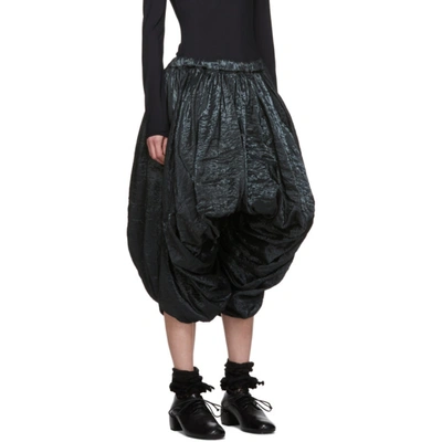 Shop Comme Des Garçons Comme Des Garcons Black Voluminous Trousers In 1 Black