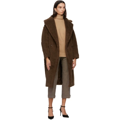 Shop Max Mara Brown Wool & Cashmere Etrusco Turtleneck In 009 Camel