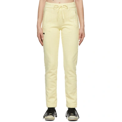 Shop Palm Angels Yellow Pxp Lounge Pants In Yellow/blk