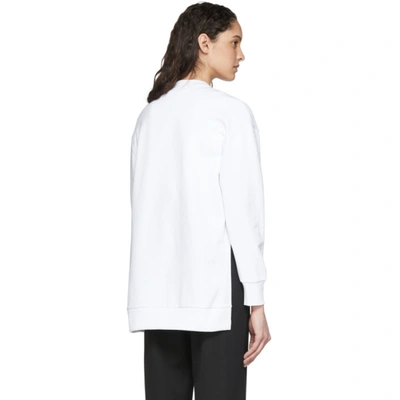 Shop Stella Mccartney White 2001 Sweatshirt In 9000 Pure W