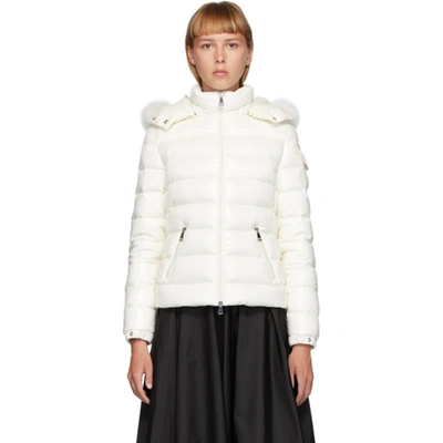 Moncler Badyfur Quilted Down Puffer Jacket With Removable Genuine Fox Fur  Trim In White | ModeSens