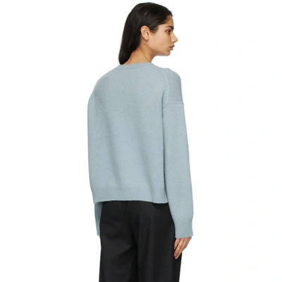 Shop Arch4 Blue Cashmere Knightsbridge Sweater In Cloud