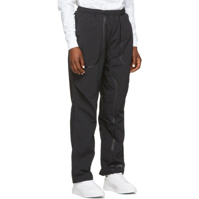 Shop A-cold-wall* Black Overlay Track Pants