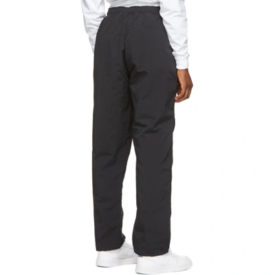 Shop A-cold-wall* Black Overlay Track Pants