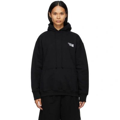 VETEMENTS 黑色“LIMITED EDITION”徽标连帽衫