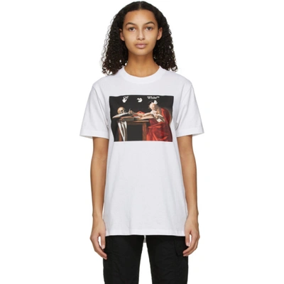 Shop Off-white White Caravaggio T-shirt