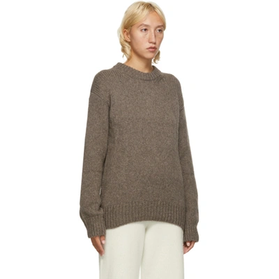 Shop Arch The Brown Cashmere Sweater