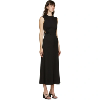 Shop Christopher Esber Black Orbit Fran Dress In Blk/smoky