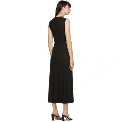 Shop Christopher Esber Black Orbit Fran Dress In Blk/smoky