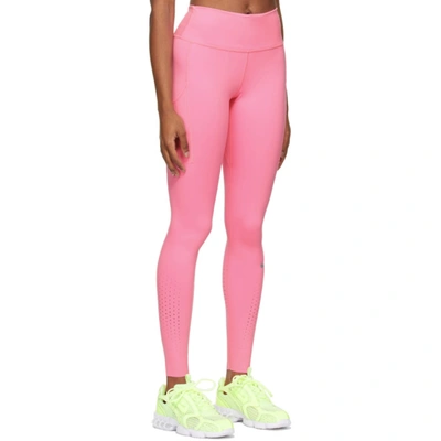 Shop Nike Pink Epic Luxe Leggings In 607 Pink