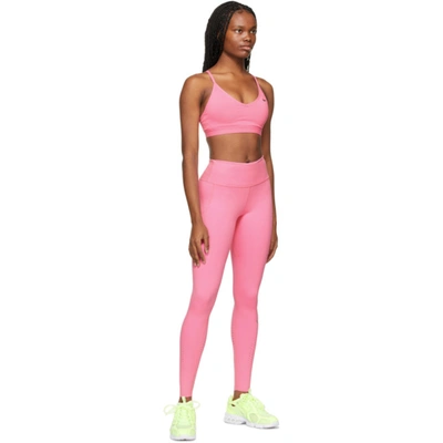 Shop Nike Pink Epic Luxe Leggings In 607 Pink