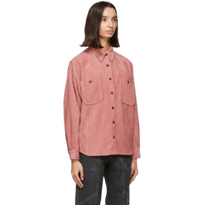 Shop Isabel Marant Étoile Pink Dexo Shirt In Rosewood
