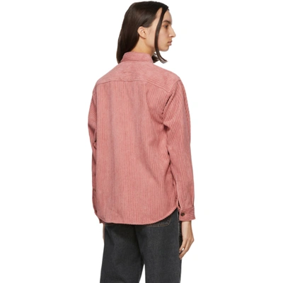 Shop Isabel Marant Étoile Pink Dexo Shirt In Rosewood