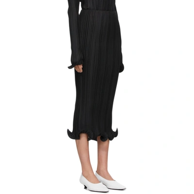 Shop Totême Black Alberata Skirt In 200 Black