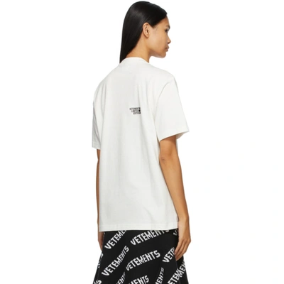 Shop Vetements Off-white 'limited Edition' T-shirt