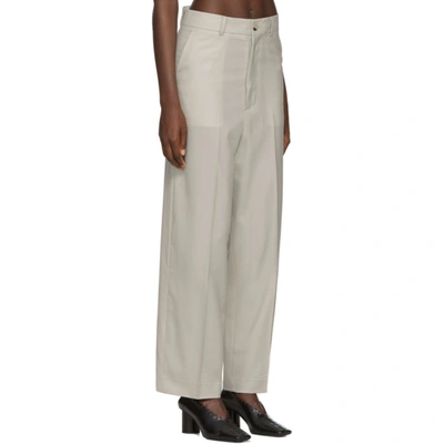 Shop Arch The Grey Straight Trousers