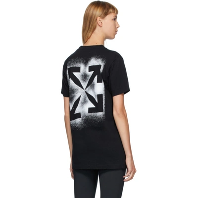 OFF-WHITE 黑色 STENCIL ARROWS T 恤