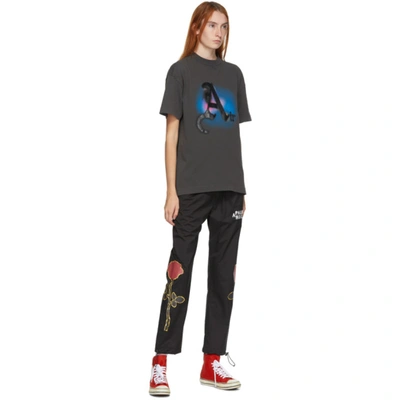 Shop Palm Angels Black Air T-shirt