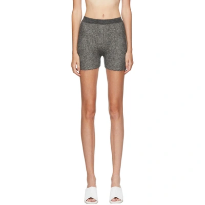Shop Jacquemus Grey 'le Short Arancia' Shorts In Dark Grey S
