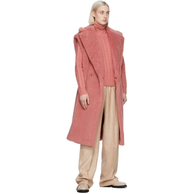 Shop Max Mara Pink Wool & Cashmere Breda Sweater In 009 Pink