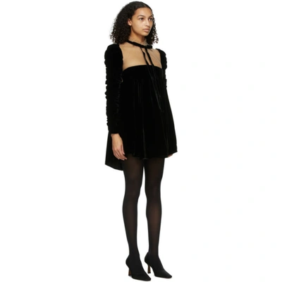 Shop Khaite Black Ann Dress In 200 Black