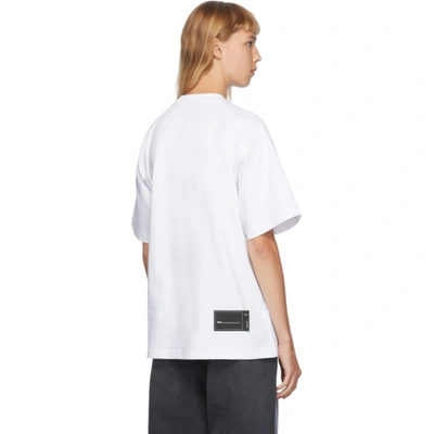 Shop We11 Done White Front Logo T-shirt
