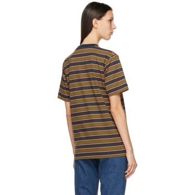 Shop Etudes Studio Multicolor Striped Wonder T-shirt