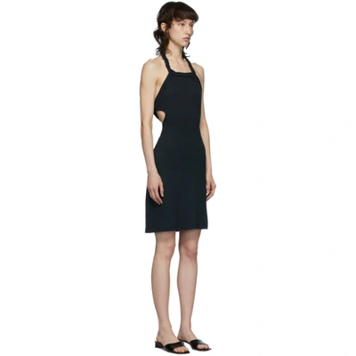 Shop Vejas Ssense Exclusive Black Braided Mini Dress