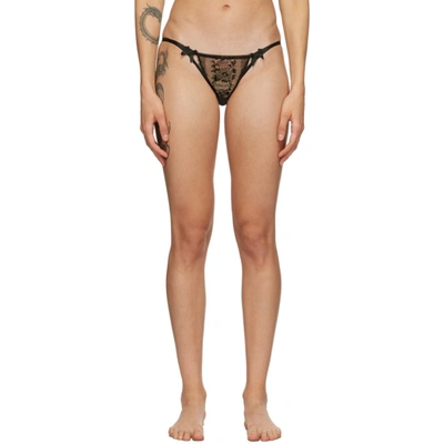 Shop Agent Provocateur Black Tanya Briefs