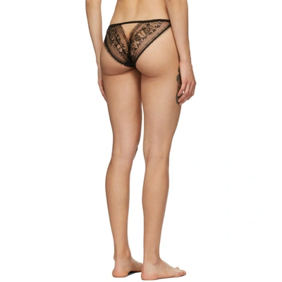 Shop Agent Provocateur Black Tanya Briefs