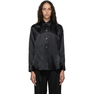 Shop Arch The Black Silk Shirt