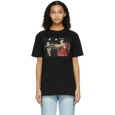 Shop Off-white Black Caravaggio T-shirt