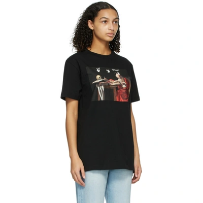 Shop Off-white Black Caravaggio T-shirt
