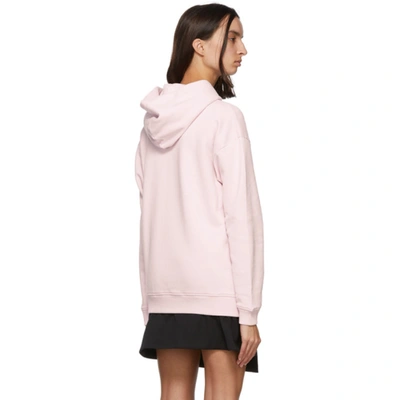 Shop Givenchy Pink Logo Hoodie In 681 Lt Pk