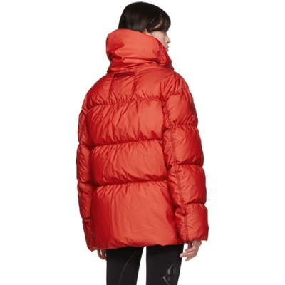 Shop Moncler Genius Ssense Exclusive 6 Moncler 1017 Alyx 9sm Red Down Eris Jacket In 455 Red