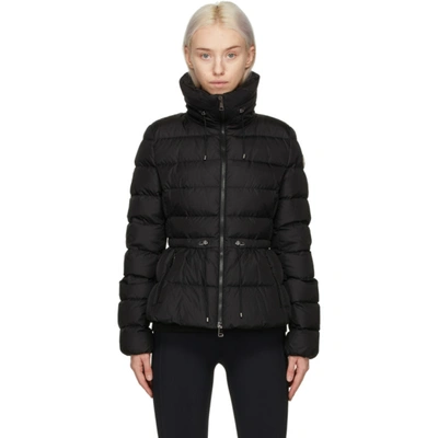 Shop Moncler Black Down Marquer Jacket In 999 Black