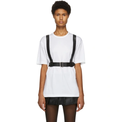 Shop Junya Watanabe White Harness 3 T-shirt In 1 White