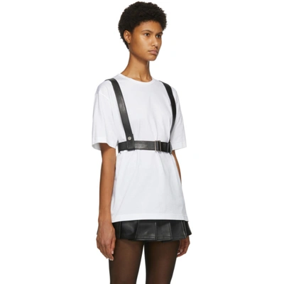 Shop Junya Watanabe White Harness 3 T-shirt In 1 White