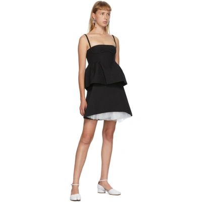 Shop Shushu-tong Ssense Exclusive Black A-line Skirt