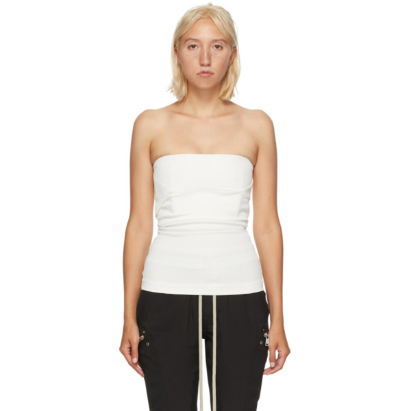 rick owens bustier top