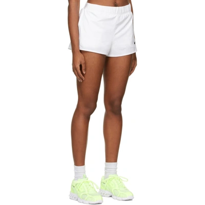 Shop Nike White Court Flex Shorts In 100 White
