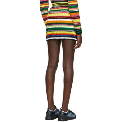 Shop Agr Ssense Exclusive Multicolor Striped Miniskirt