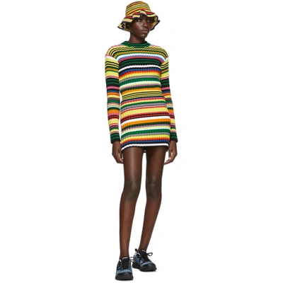 Shop Agr Ssense Exclusive Multicolor Striped Miniskirt